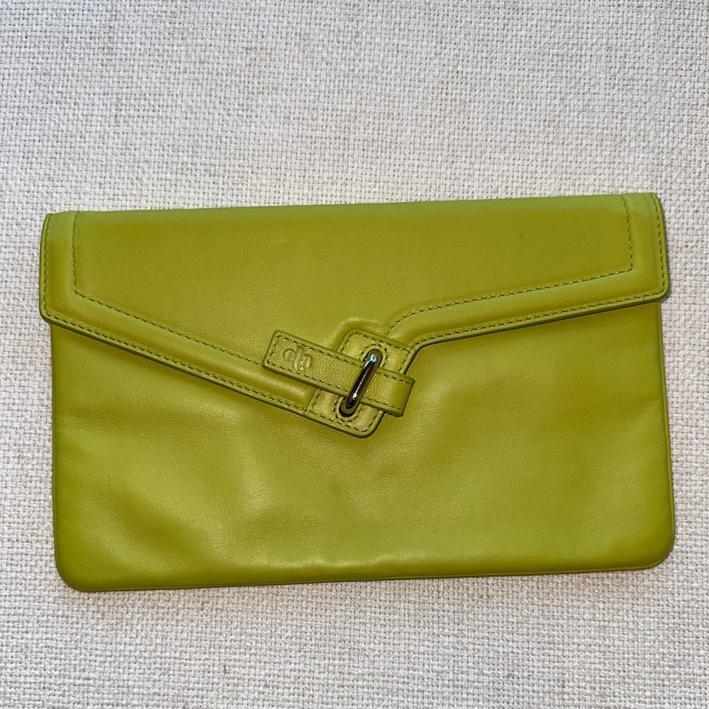 Leather clutch
